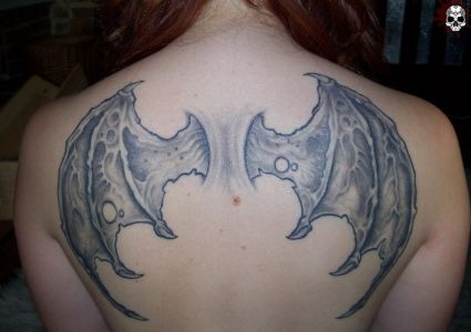 Angel Wings Back Tattoos Pics Image Gallery